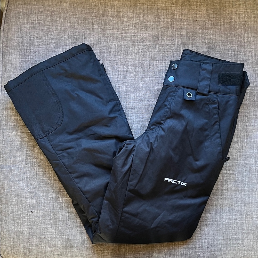 Arctix Black Snow Pants XS Short